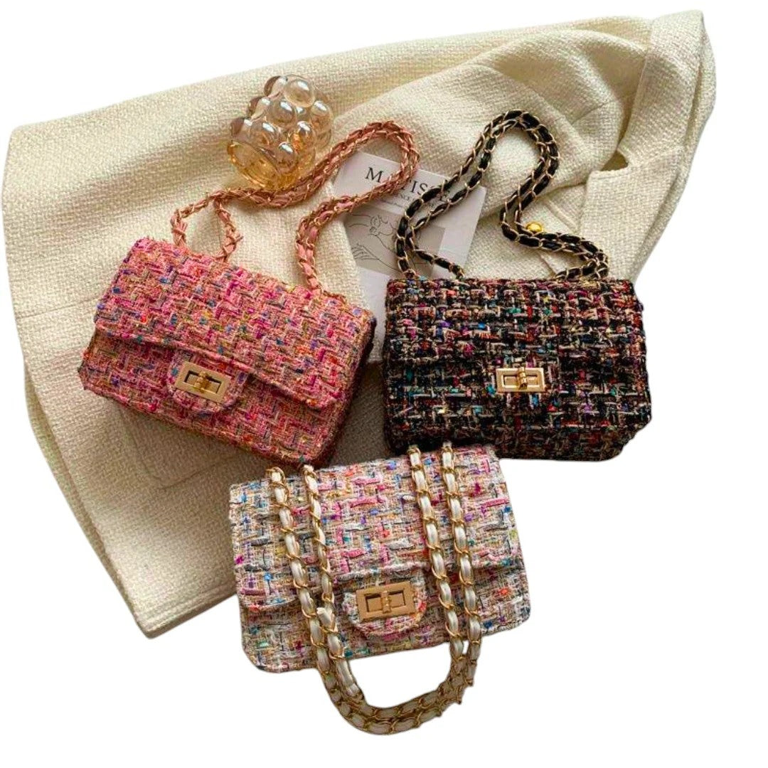 Cristina I borsa tweed ROSAVELLI - imagen 7