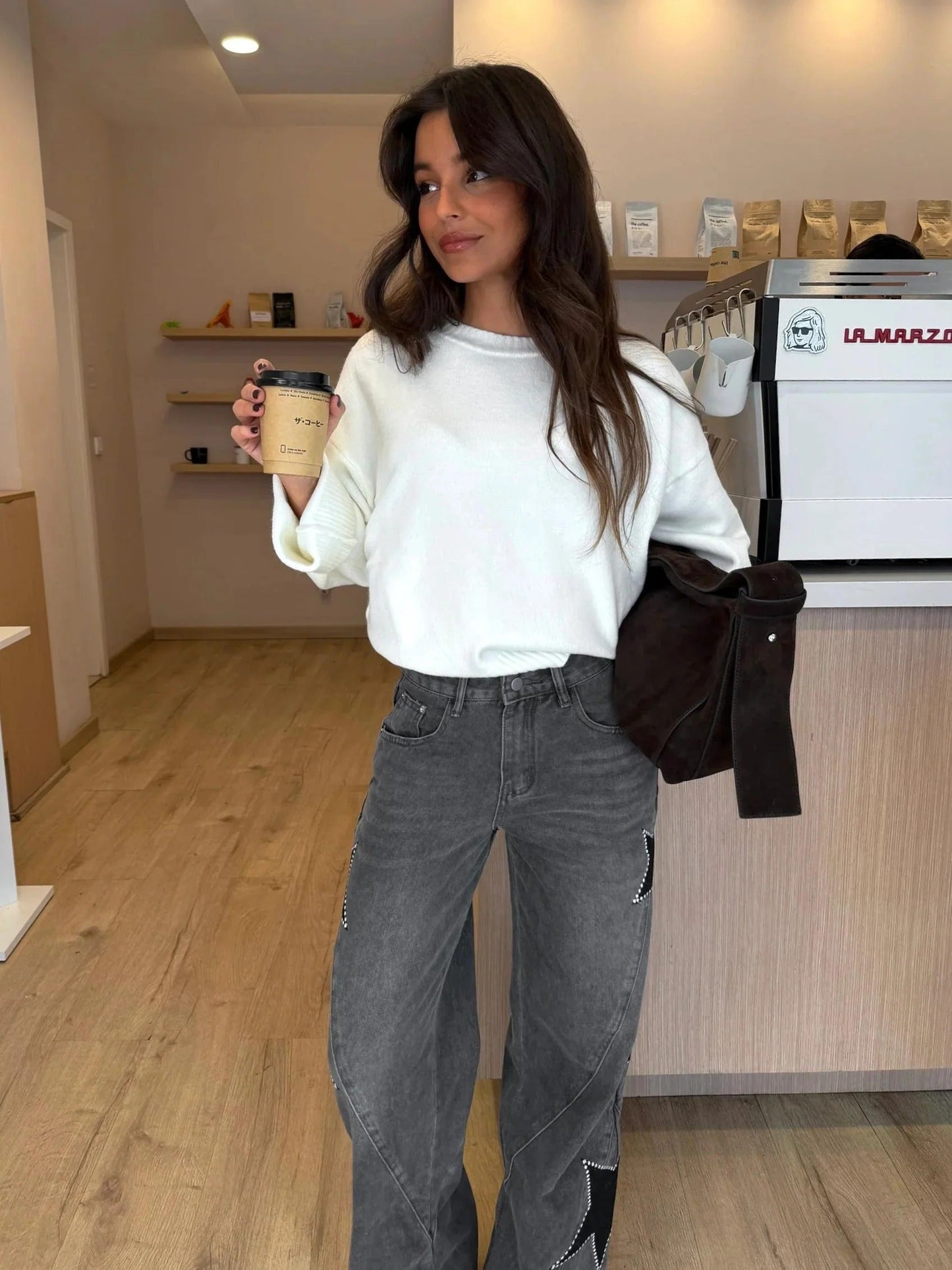 Giulia I jeans con estampado de estrellas