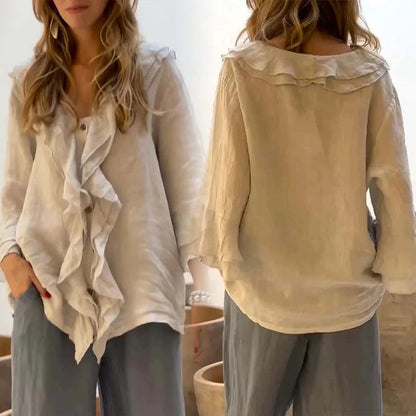 Hestia I blusa romántica