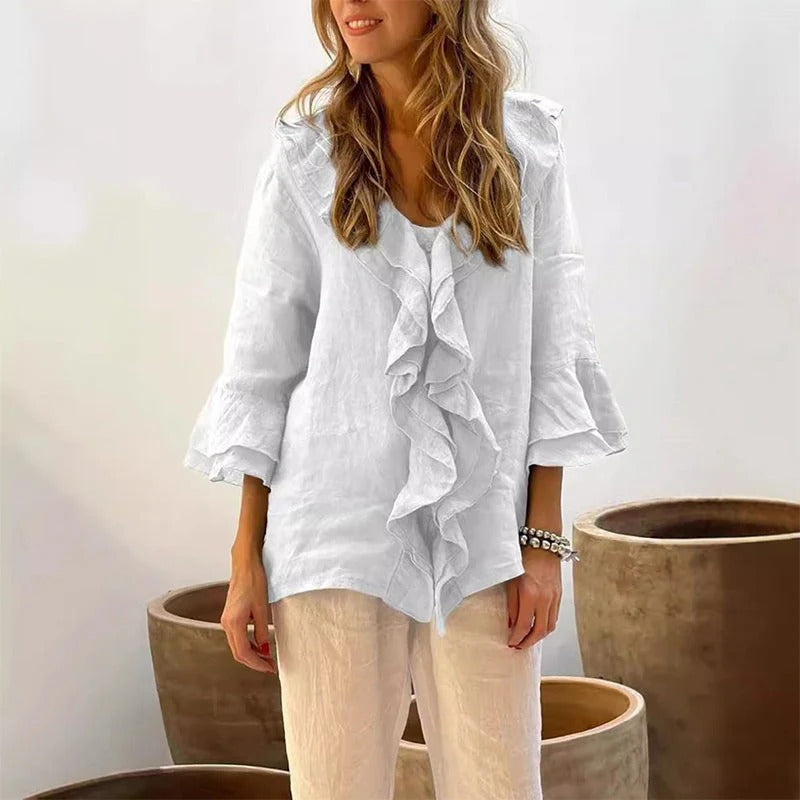 Hestia I blusa romántica
