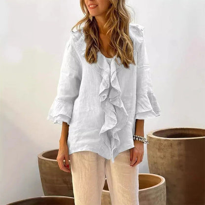 Hestia I blusa romántica