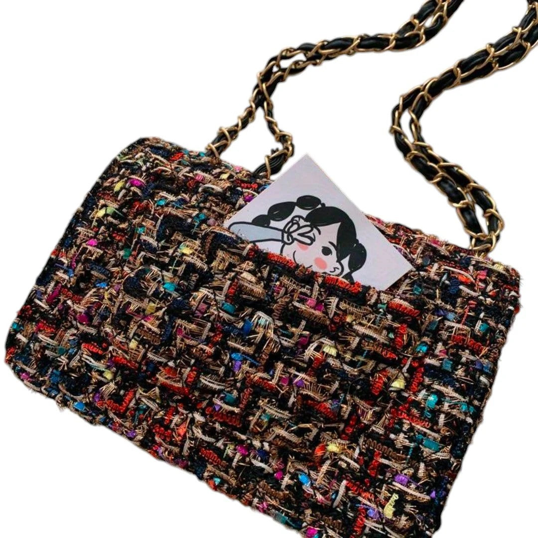 Cristina I borsa tweed ROSAVELLI - imagen 3