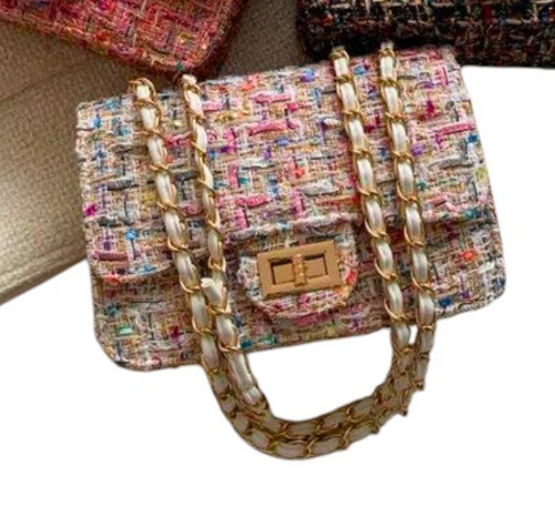 Cristina I borsa tweed ROSAVELLI - imagen 1