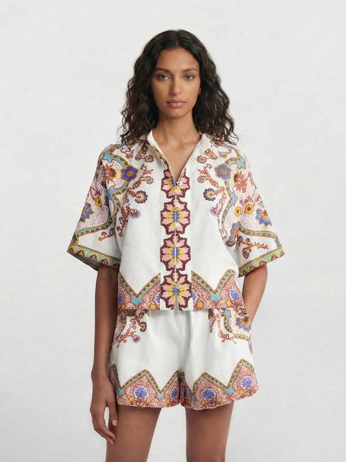 Grecia I conjunto camisero boho étnico