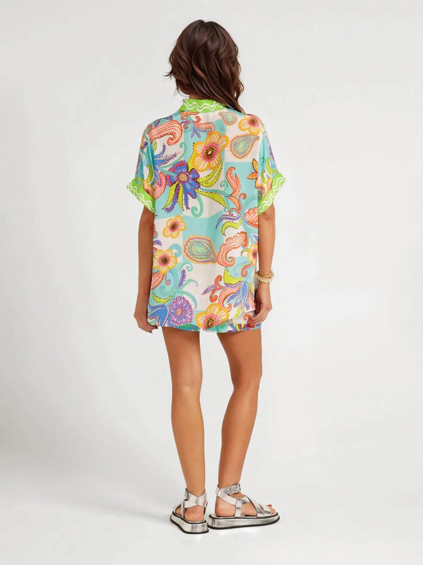 Florale I conjunto camisero boho