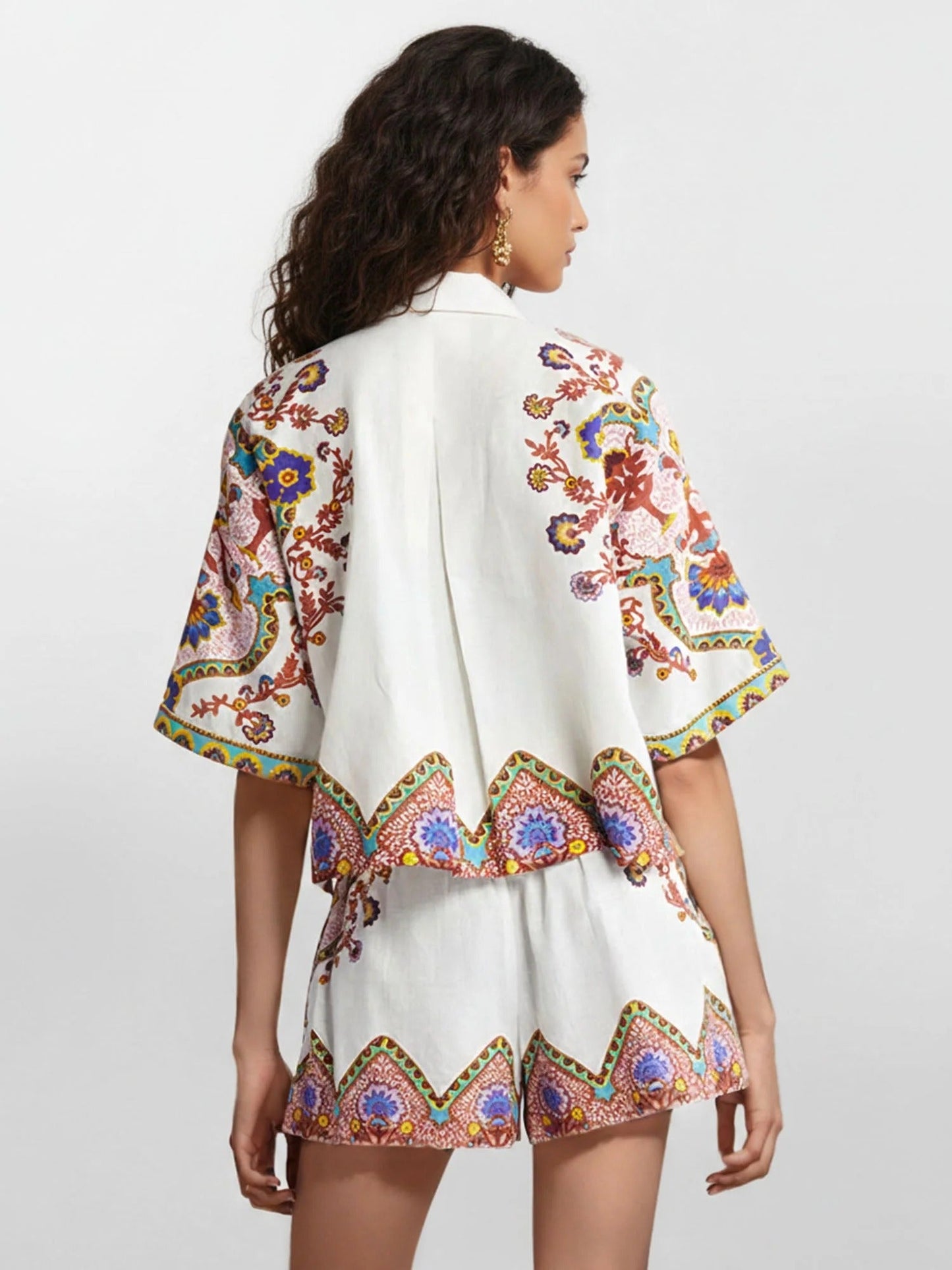 Grecia I conjunto camisero boho étnico