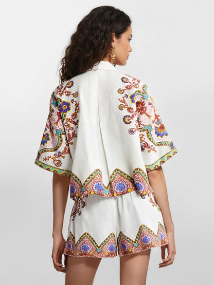 Grecia I conjunto camisero boho étnico