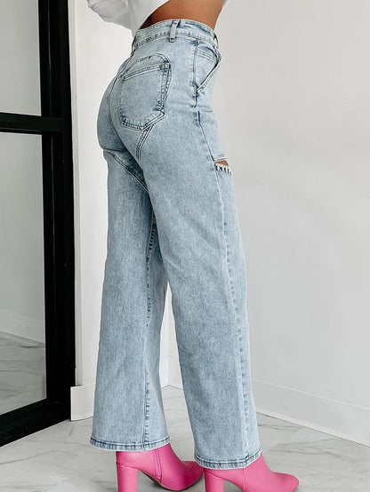 Genova I jeans con detalles brillantes