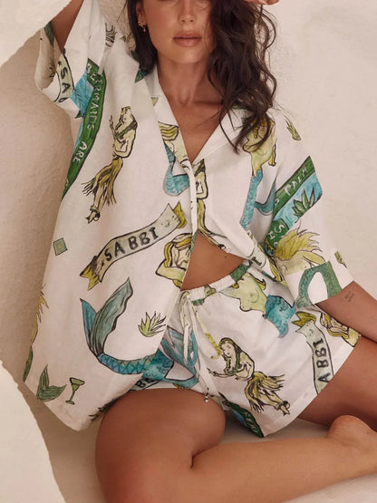 Valentine I conjunto camisero sirena