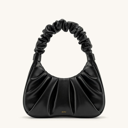 Carlota I borsa fruncida piel beige ROSAVELLI - imagen 1