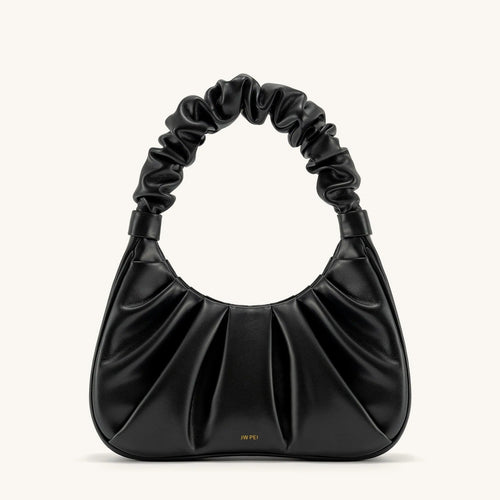 Carlota I borsa fruncida piel beige ROSAVELLI - imagen 1