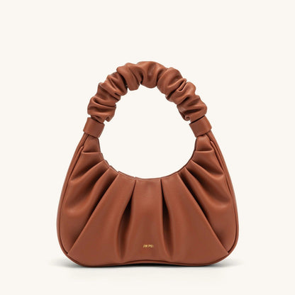 Carlota I borsa fruncida piel beige ROSAVELLI - imagen 13