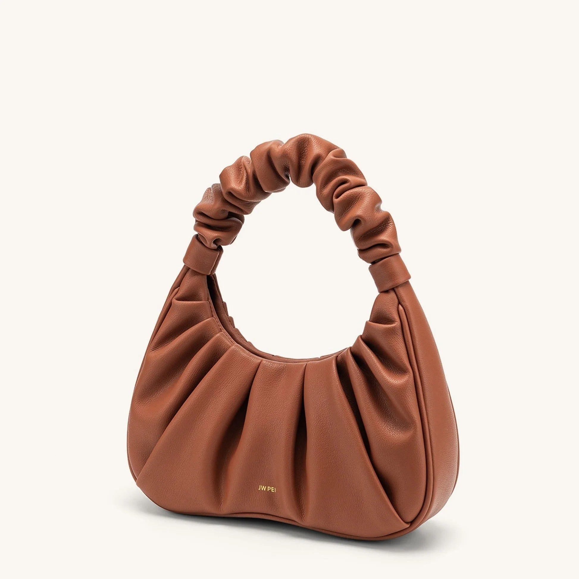 Carlota I borsa fruncida piel beige ROSAVELLI - imagen 14