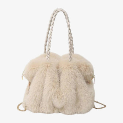 Peluchi I borsa efecto peluche ROSAVELLI - imagen 4