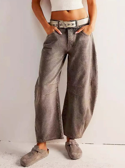 Ludovica I jeans balloon leopardo ROSAVELLI - imagen 7
